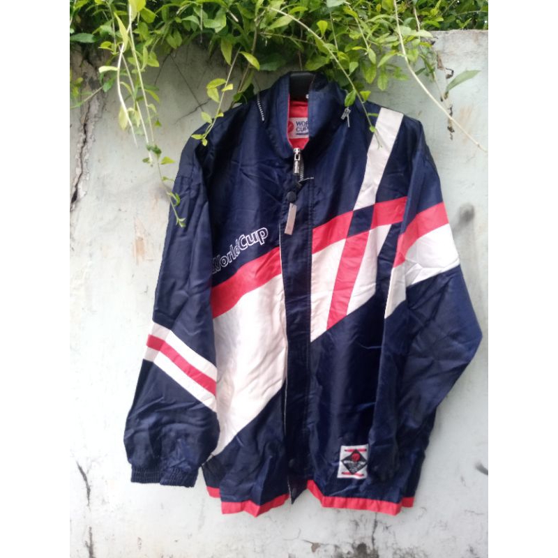 Jaket Tracktop Vintage Three Colours World Cup Kolon