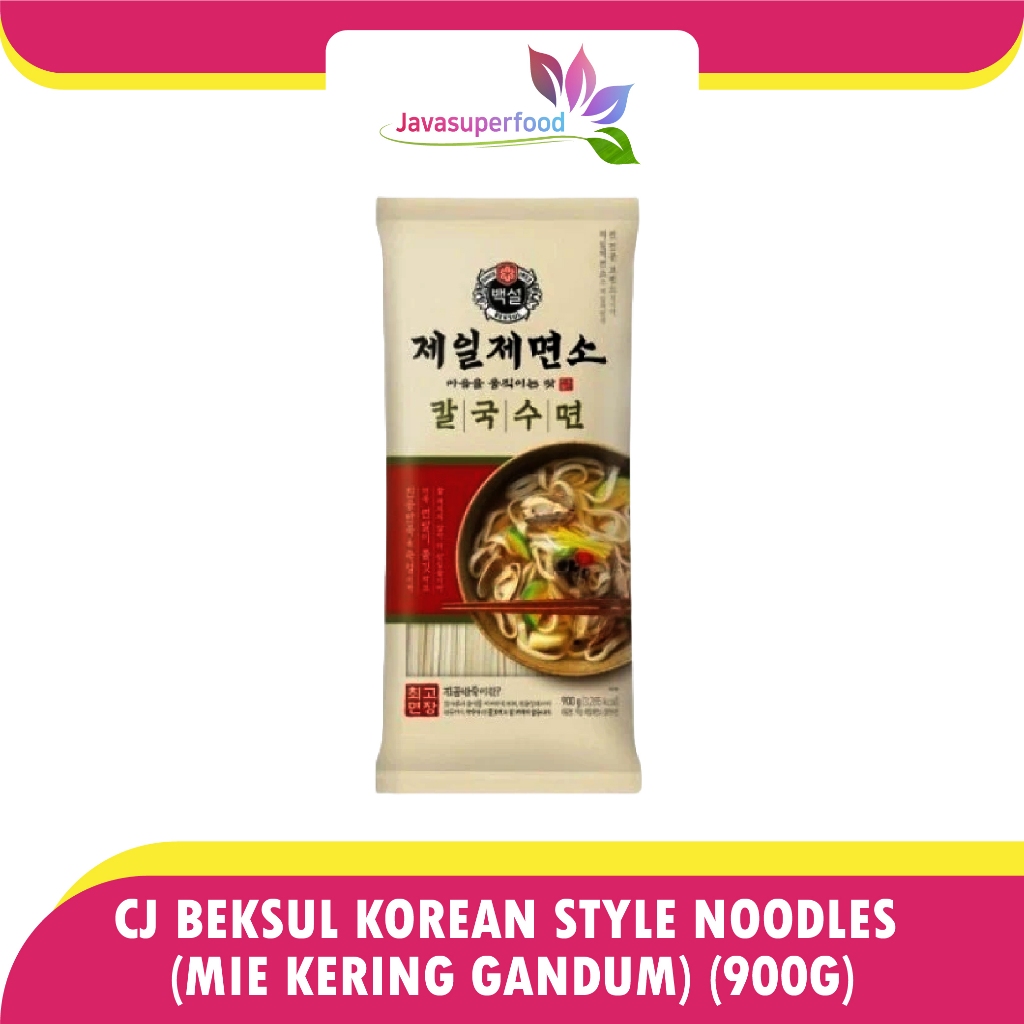 

BEKSUL Mie Kering Korea / Korean Style Noodle 900 Gram