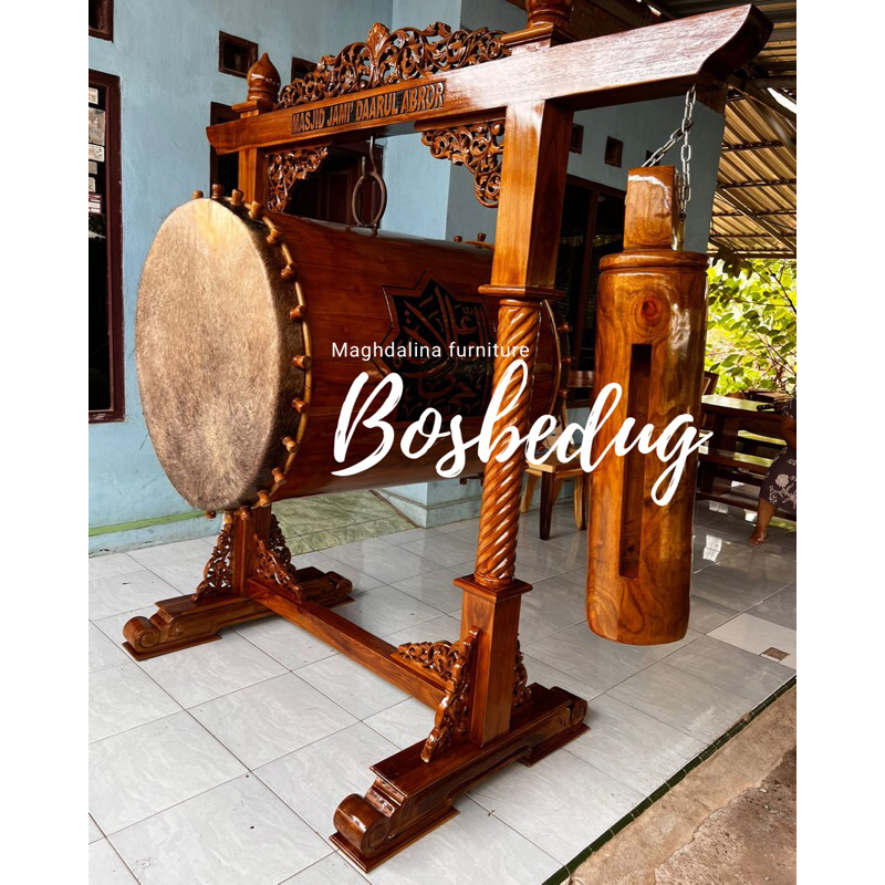 bedug masjid bedug kayu jati