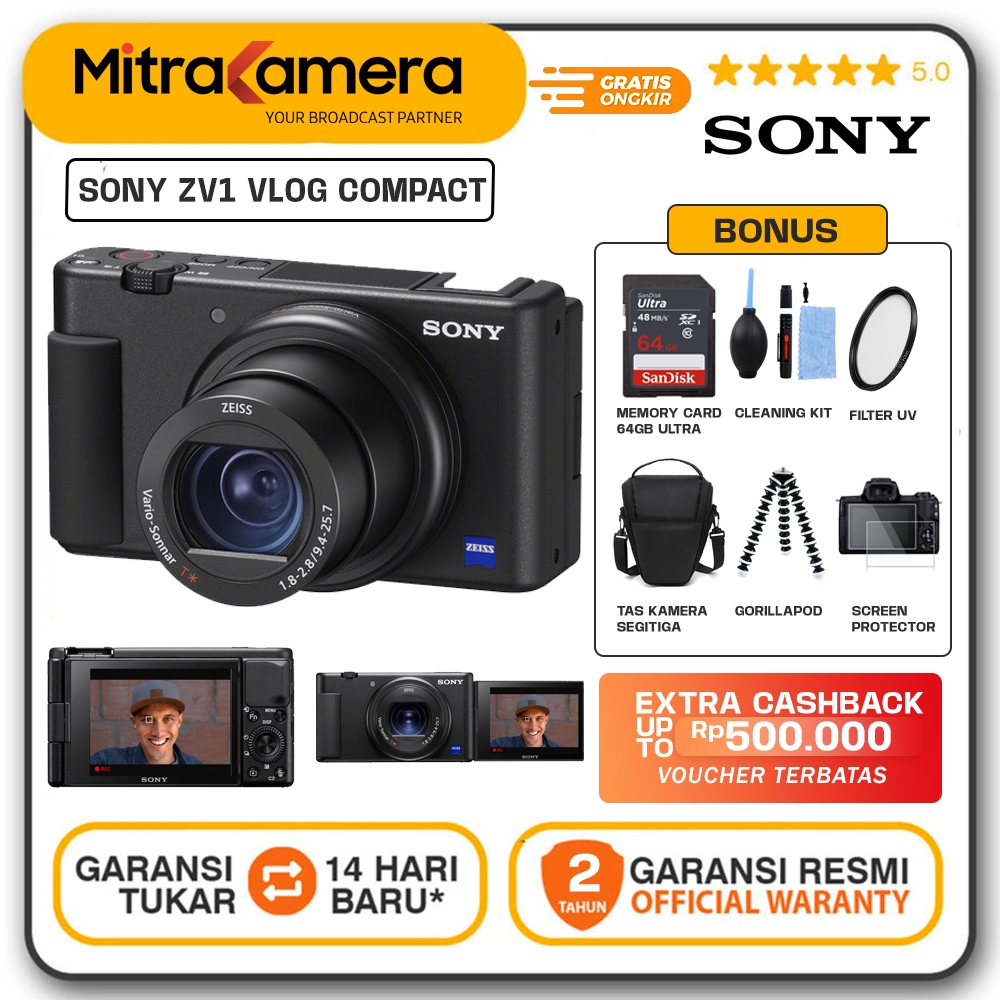 Sony ZV1 Sony ZV 1 Kamera Vlog Compact Digital Camera