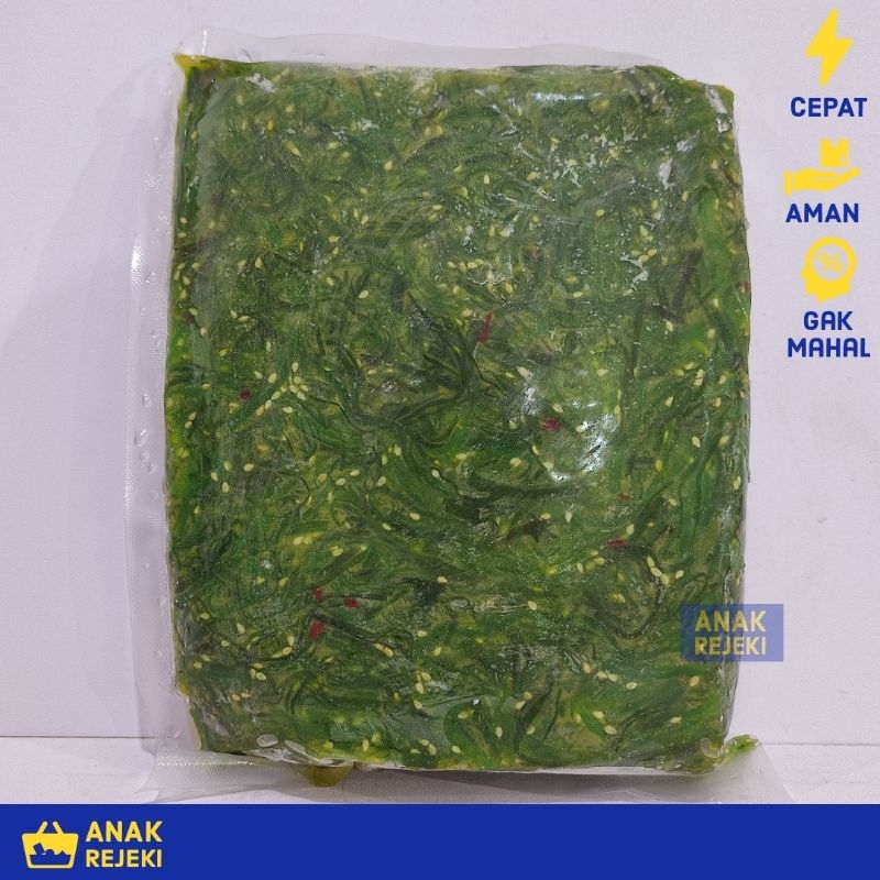 

Chuka Wakame 2kg - Salad Rumput Laut Seaweed Aroma Wijen Jepang Frozen