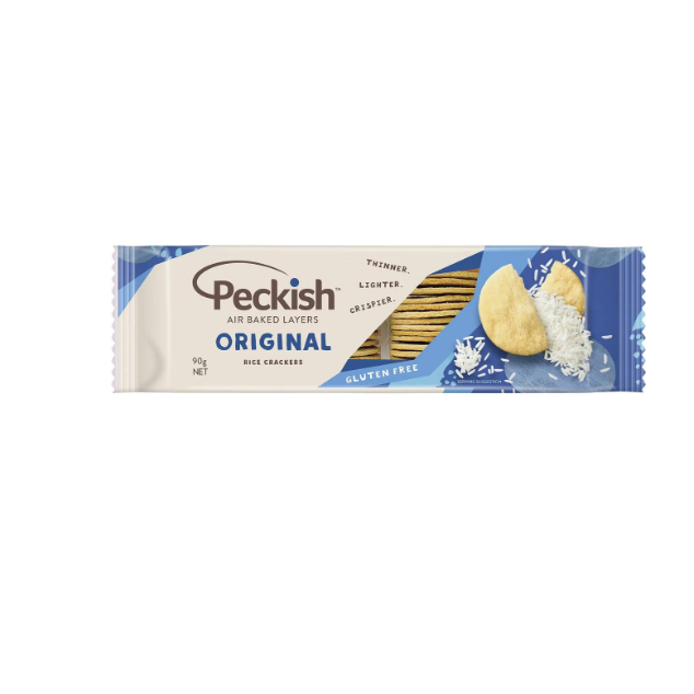 

Peckish Rice Crackers Original 90g Australia