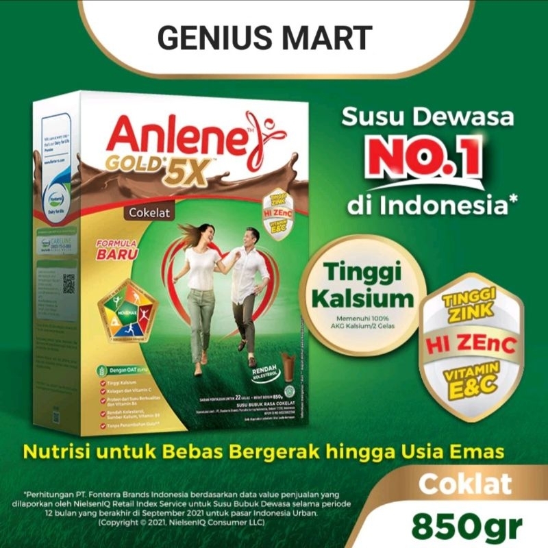 

anlene gold 5x coklat / anlene gold 5x vanilla / anlene gold 5x original