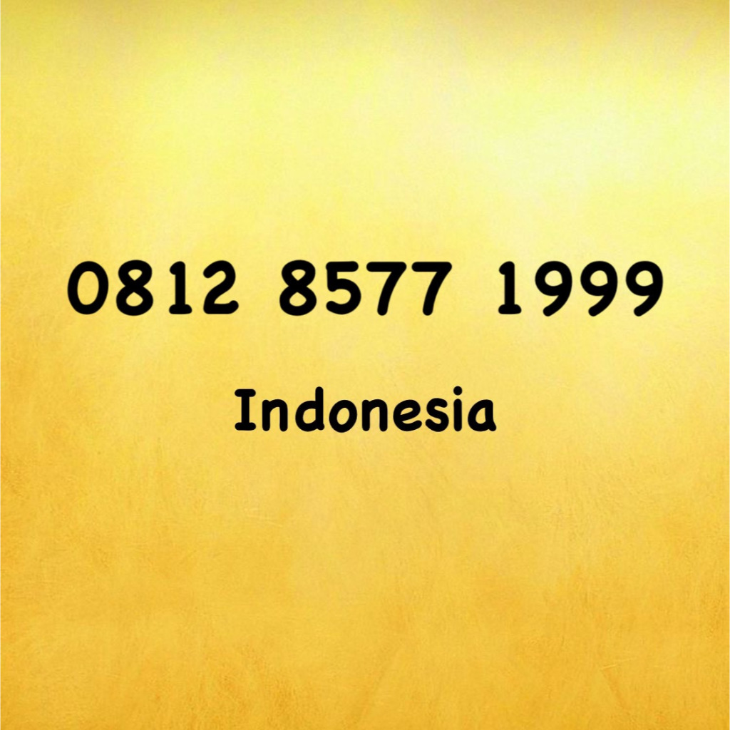 Nomor Cantik Simpati Seri Tahun - 99 - 0812 8577 1999