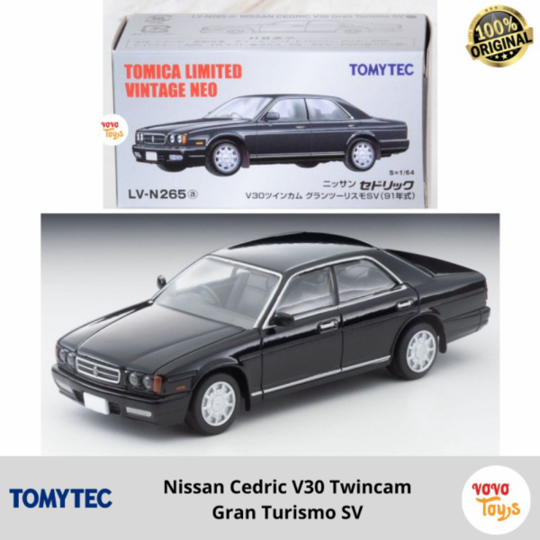 Promo Tomica Limited Vintage Neo TLV-N265a Nissan Cedric V30 Twincam SV Tomy Limited