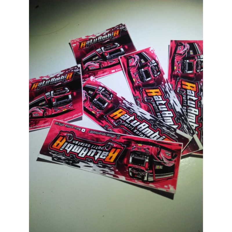 stiker ORI ratu ambia