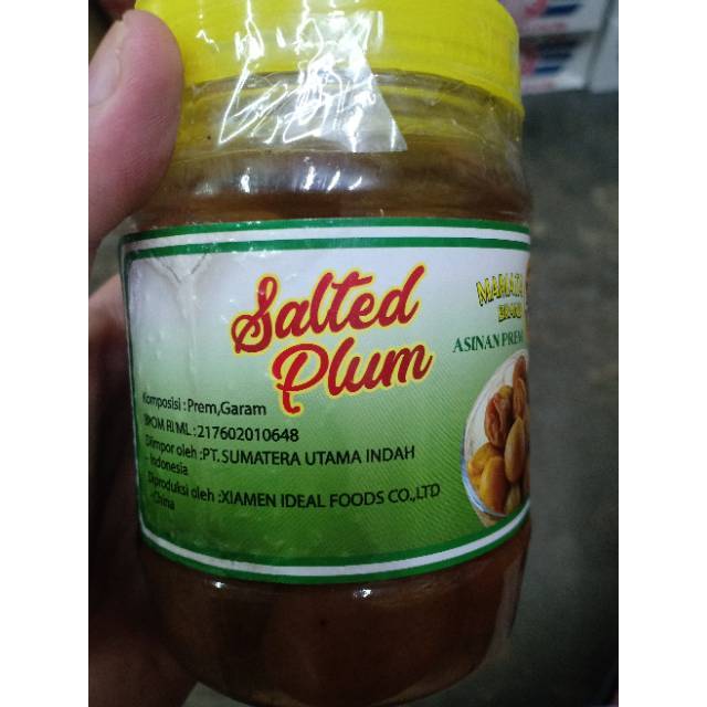 

Mamata salted plum asinan buah prem 200 gram Kemasan Botol
