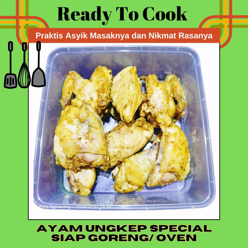 

Ayam Ungkep Special 1 Ekor Potong 4/8 Siap Goreng Food Prep Siap Masak Ibaza fruitsBOX