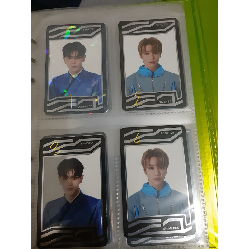 PHOTOCARD NCT NCT 127 NCT DREAM WAYV UNIVERSE CARD OFFICIAL