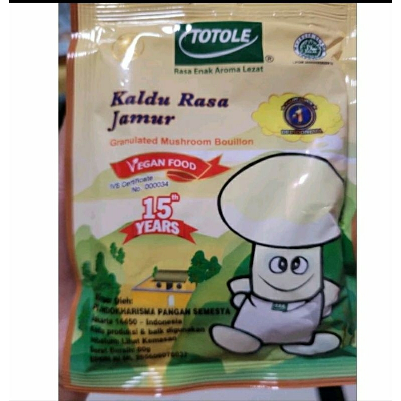 

Totole kaldu jamur 80gr best seller