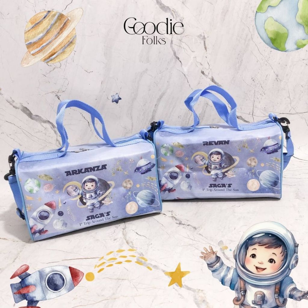 HAZEL BAG GOODIE FOLKS / Tas Custom / Custom Souvenir Ulang Tahun / Souvenir Promosi / Manyue / Corp