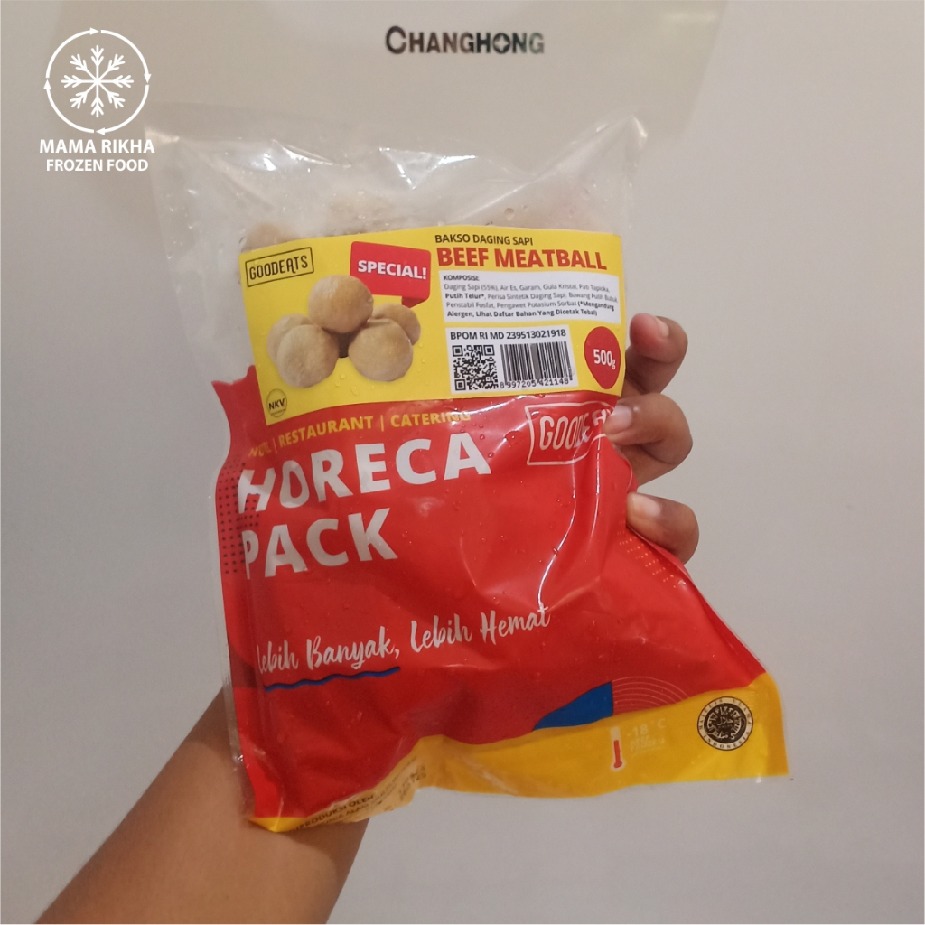 

BAKSO SAPI GOODS EAT HORECA 500gr