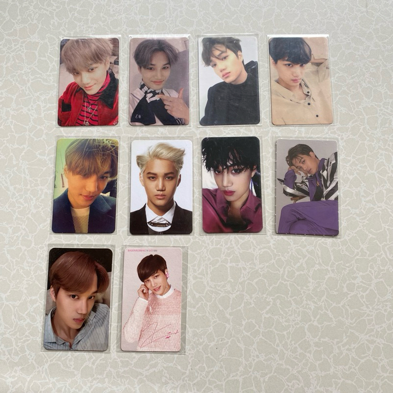Photocard Kai Exo Winter For Life Lotto Exodus Overdose Sing For You Welkit BaskinRobbins