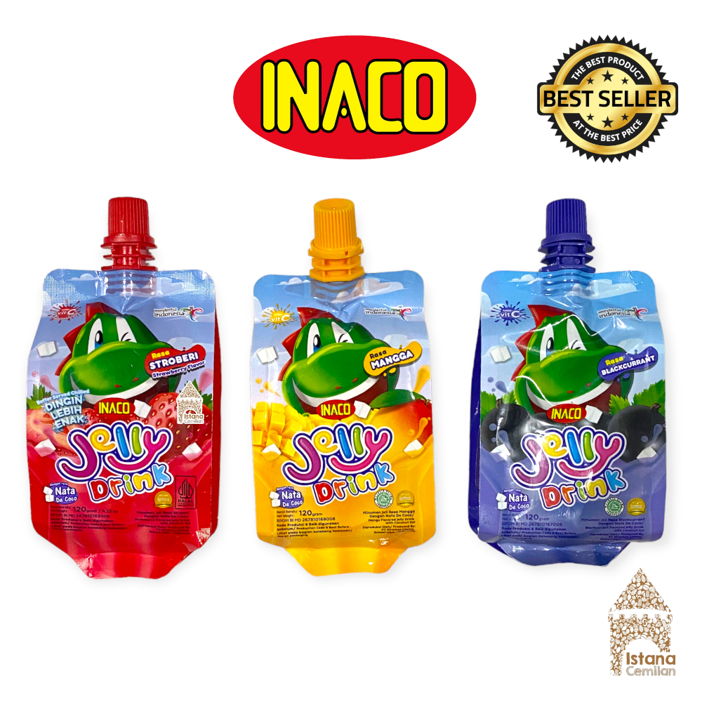 

Inaco Jelly DRINK Minuman Jeli Nata de Coco 120 Gram