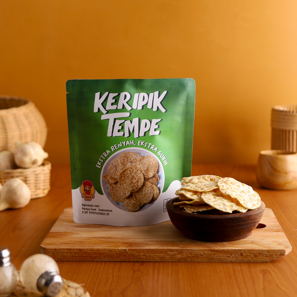 

Parayu Food - Keripik Tempe Sagu Original Gurih Renyah 50 Gram