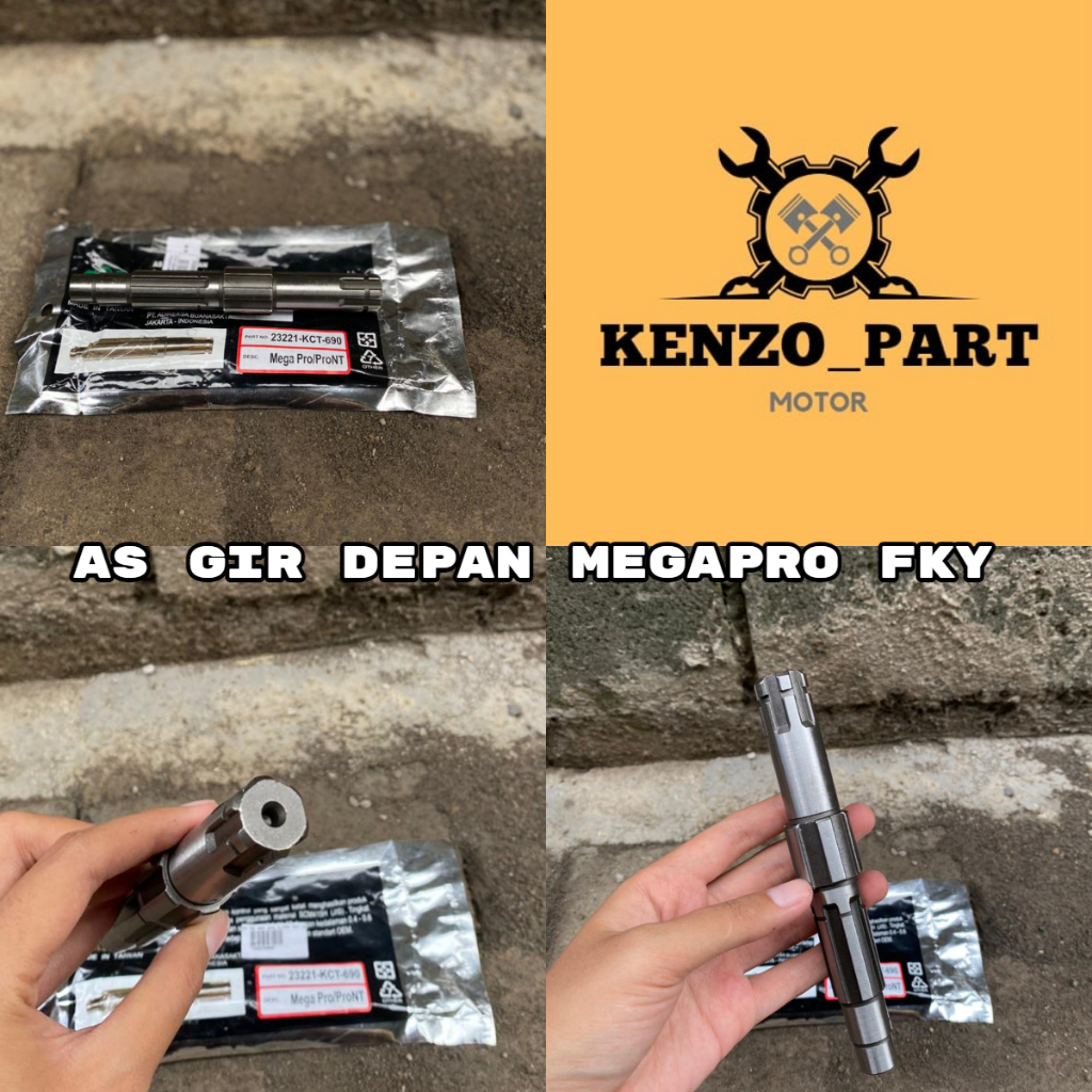 AS GEAR DEPAN MEGAPRO  MEREK FUKUYAMA ASLI