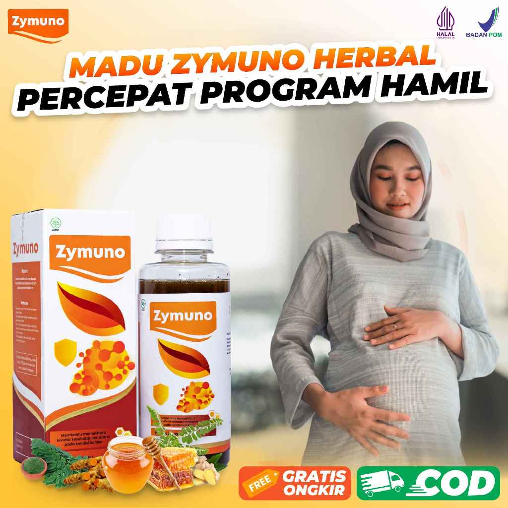 ZYMUNO PROMIL MADU PROGAM HAMIL ORIGINAL 200 ML HALAL BPOM 100% ASLI
