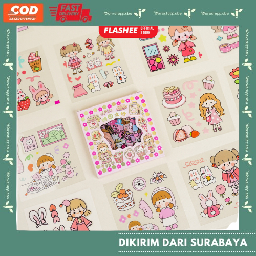 

Stiker Korea Sticker Momo Lucu Isi 100 Lembar Stiker Tempel Dekorasi Scrapbook Buku Jurnal Diary