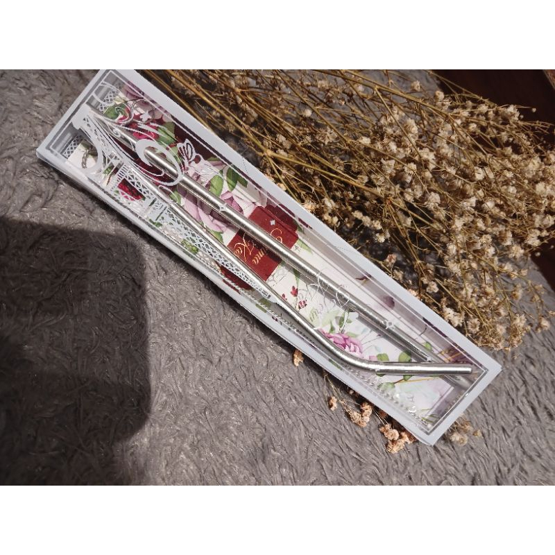 Paket Souvenir Sedotan Stainless