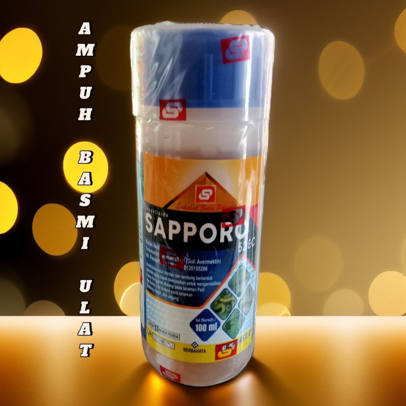 Insektisida Racun  Ulat Sapporo 52 EC 100 ML