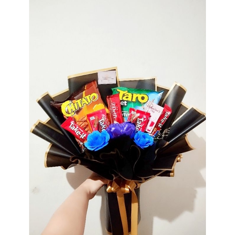 

snack bouquet / Buket Wisuda / buket coklat