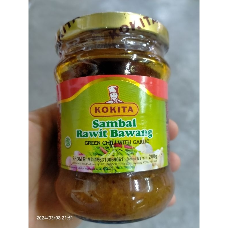 

KOKITA SAMBAL RAWIT BAWANG 200gr