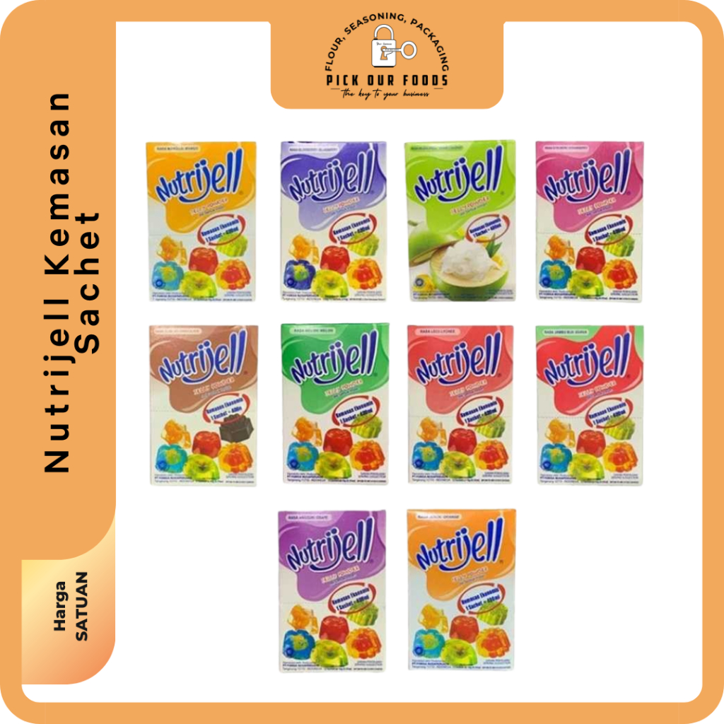 

Nutrijell Agar Agar Jelly Instant Powder | Nutrijell SATUAN