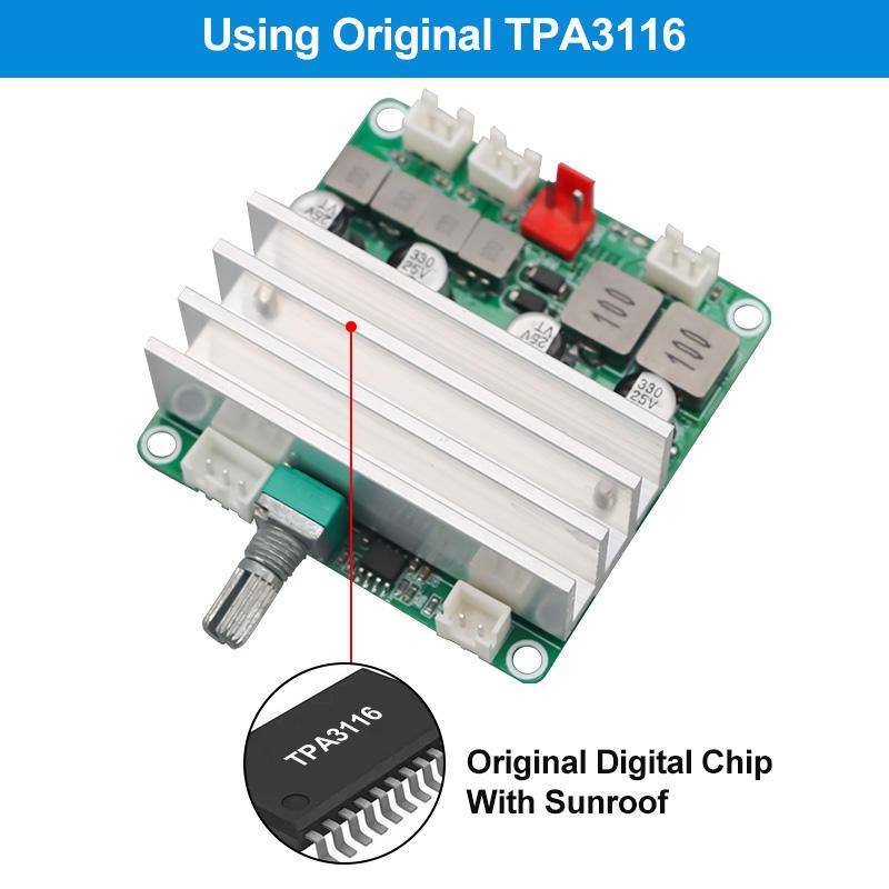 Stereo audio amplifier subwoofer amplifier 2.1