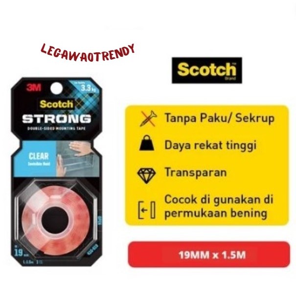 

3M Double Tape 3M Scotch 3M Bening 21mm x 2 meter
