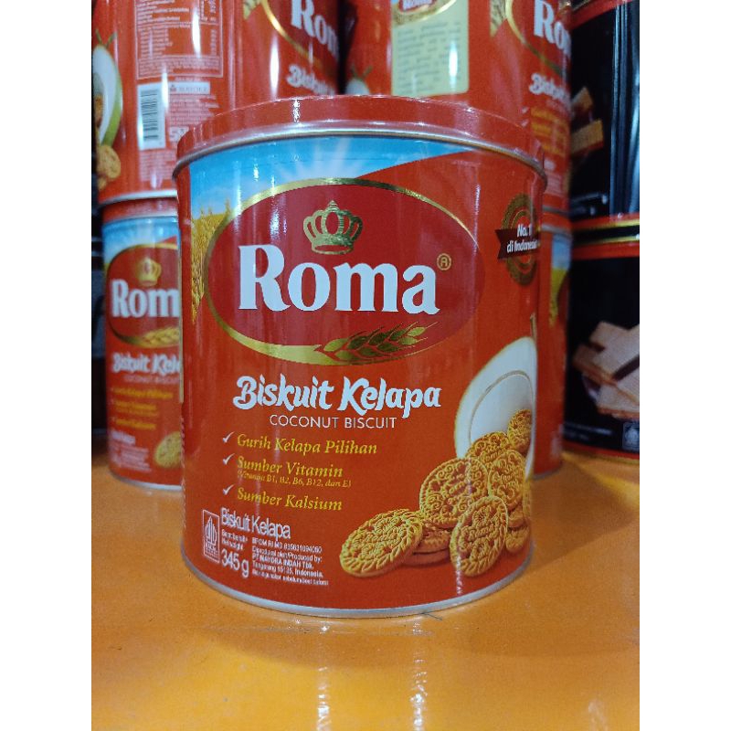 

Roma Biskuit Kelapa Kaleng