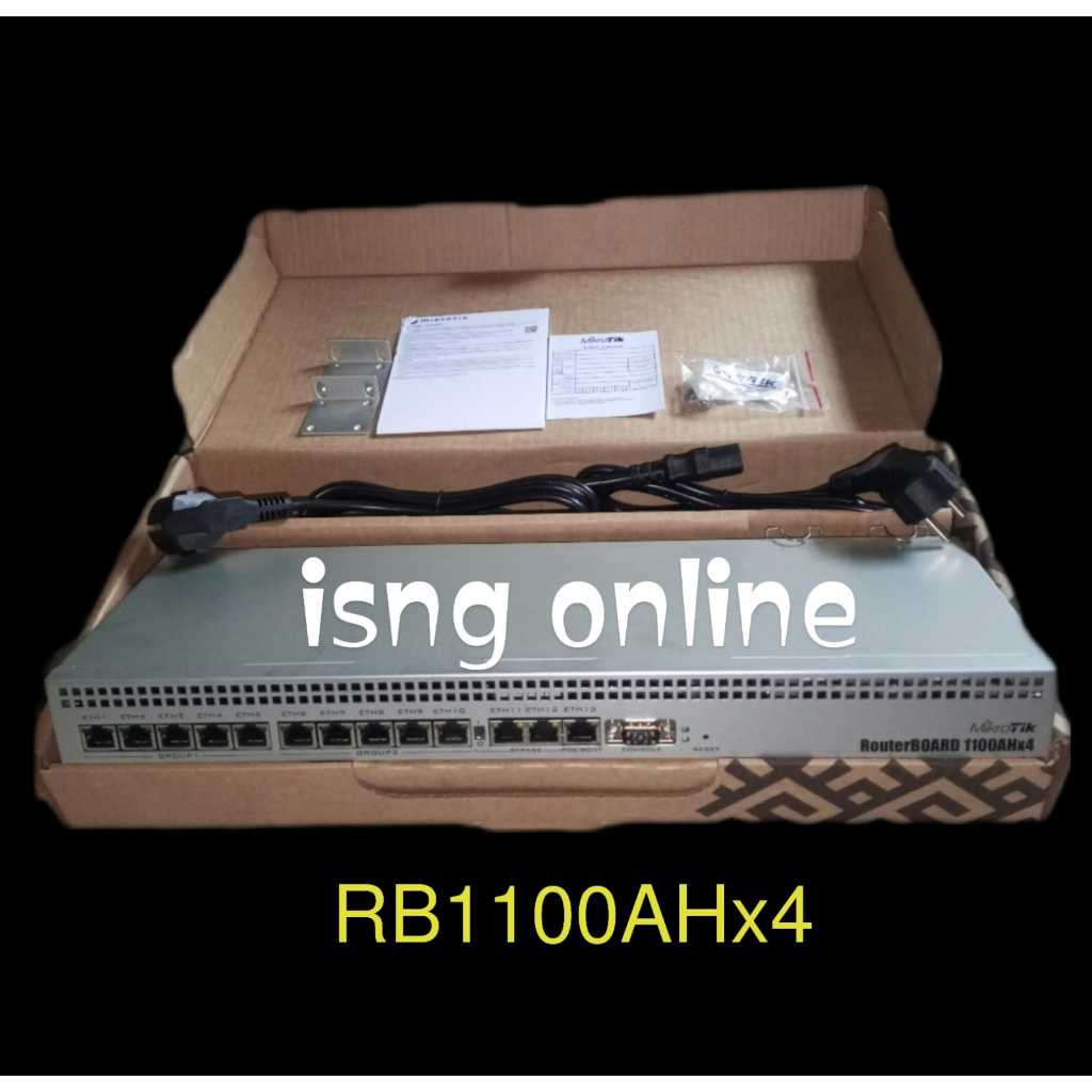 Mikrotik RB1100AHx4 AHx4 Dude Edition Baru & Bekas