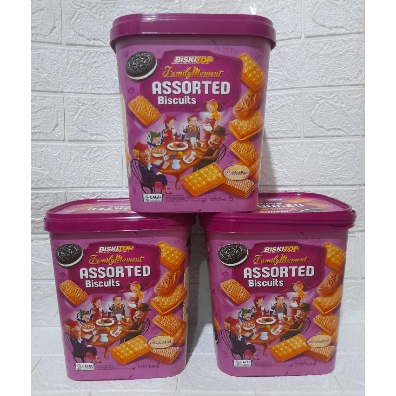

Biskitop Family Moment Assorted Biscuit 600 Gr