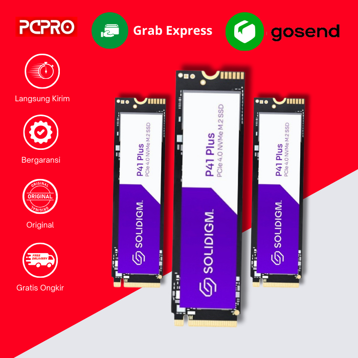 SSD 512GB Solidigm NVME PCIE 2242 Gen 4 SSD 512GB NVME Bergaransi