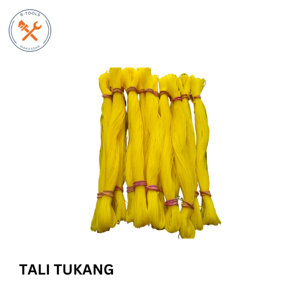 Tali Tukang 1mm / Tali Pondasi Bangunan 1mm / Tampar Buat Pasang Keramik / Tali Tambang Plastik 1mm