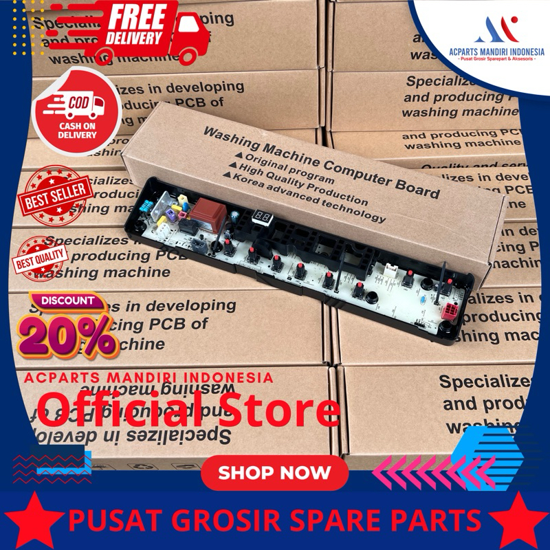 TOSHIBA 10.0kg AW-J1000 ( AW-J1000FN/FM/FS ), Modul pcb mesin cuci Top Loading