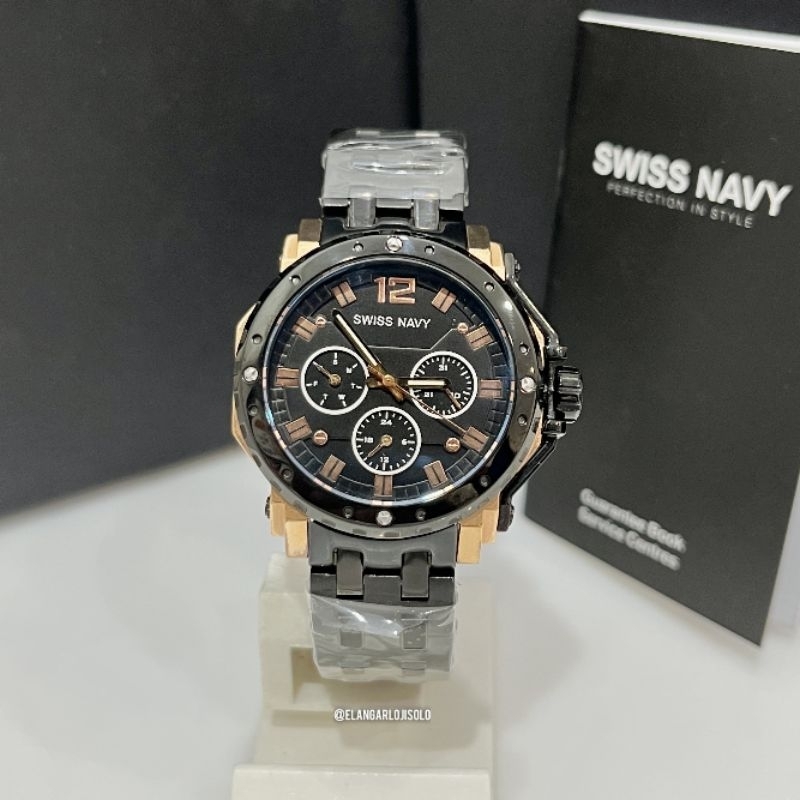 JAM TANGAN WANITA SWISS NAVY SN8939 ORIGINAL