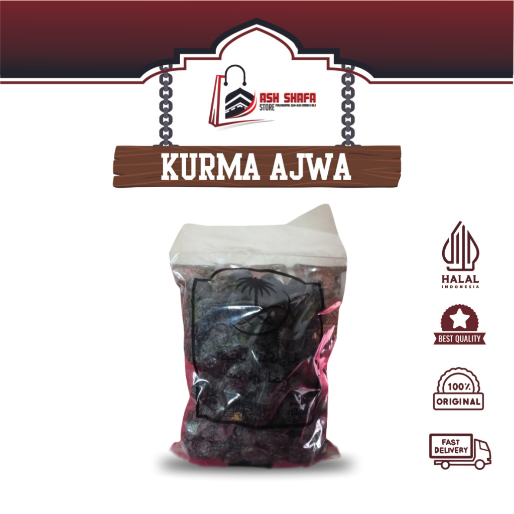 

Kurma Ajawa 1 Kg Asli 100% Original | Kurma Ajwa Premiun | Kurma Kering Oleh Oleh Haji & Umroh