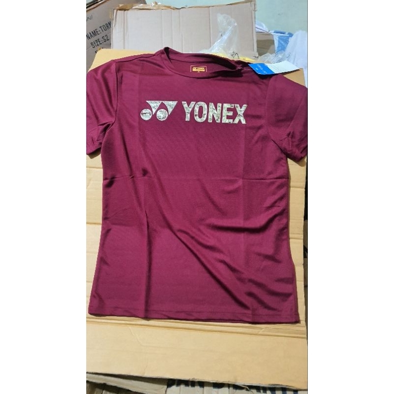 Baju Badminton Yonex Original / Baju Bulu Tangkis Yonex Sunrise Click Original