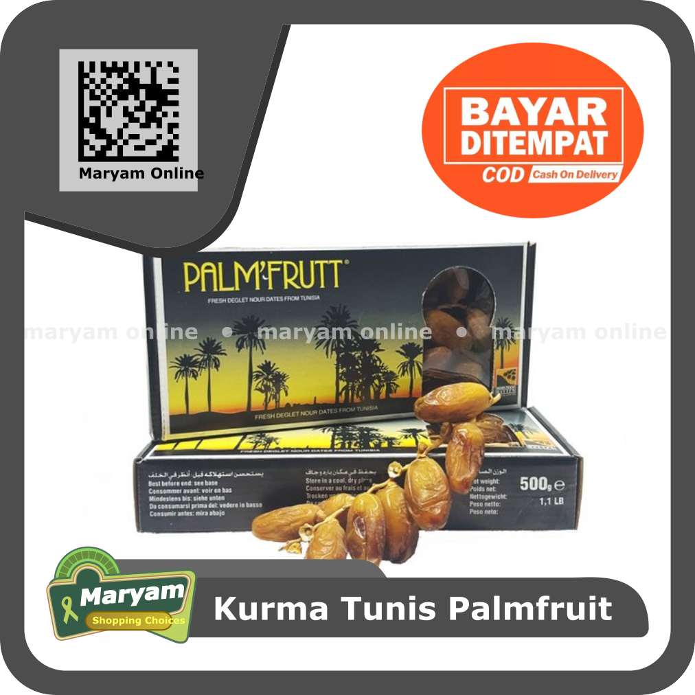 

Kurma Tunis Palm Fruit 500gr Original