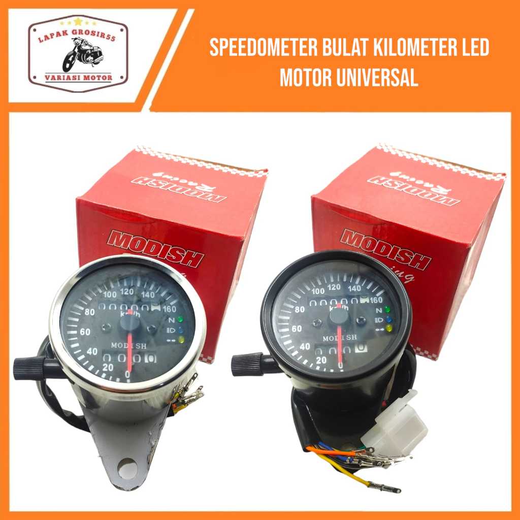SPEEDOMETER LED KILOMETER BULAT UNIVERSAL