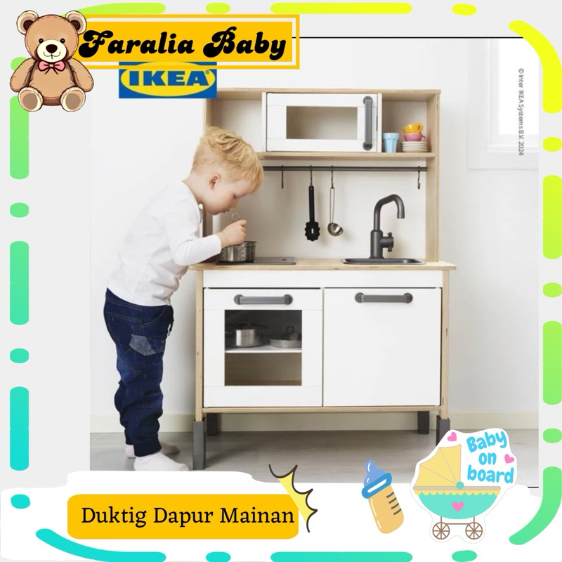 Duktig Mainan Dapur Anak IKEA Ukuran 72x40x109 CM