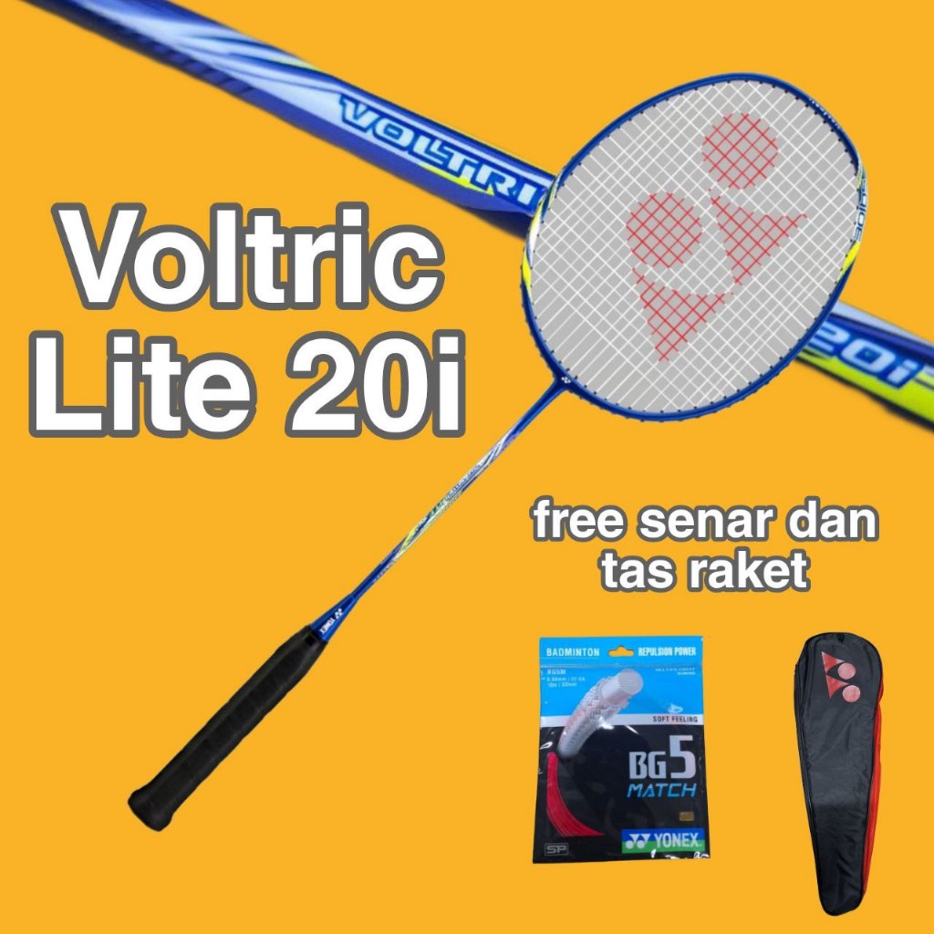 RAKET BADMINTON YONEX VOLTRIC LITE 20i - VOLTRIC LITE 25i ORIGINAL