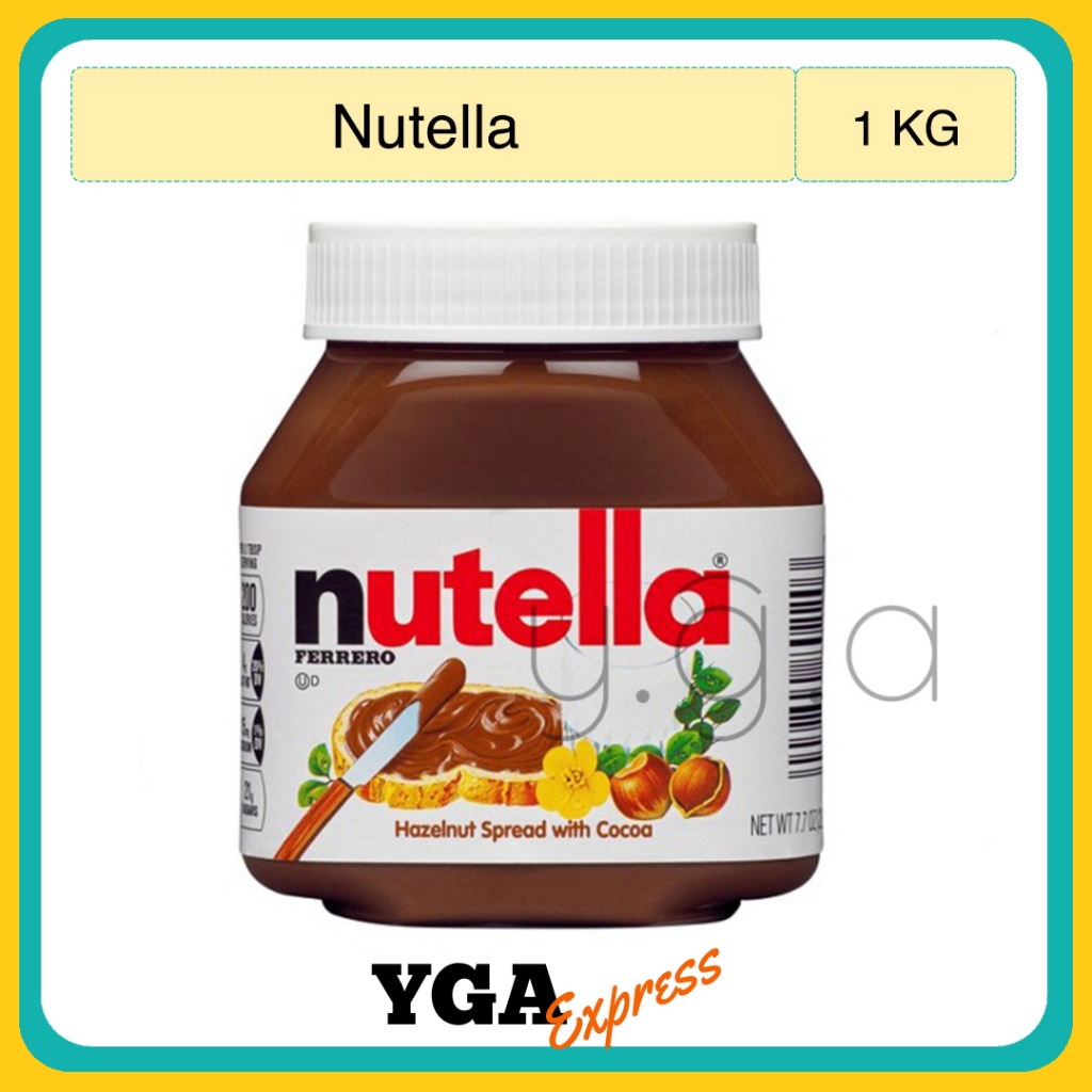 

Nutella 1KG / Nutela / Hazelnut Spread with Cocoa
