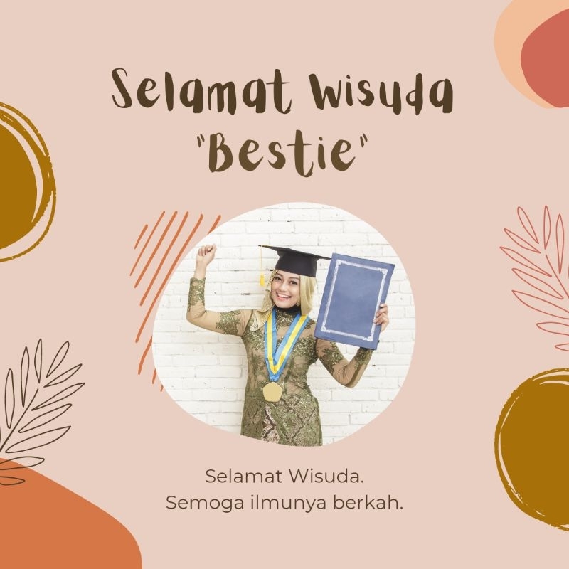 Ucapan Wisuda Graduation (Foto)