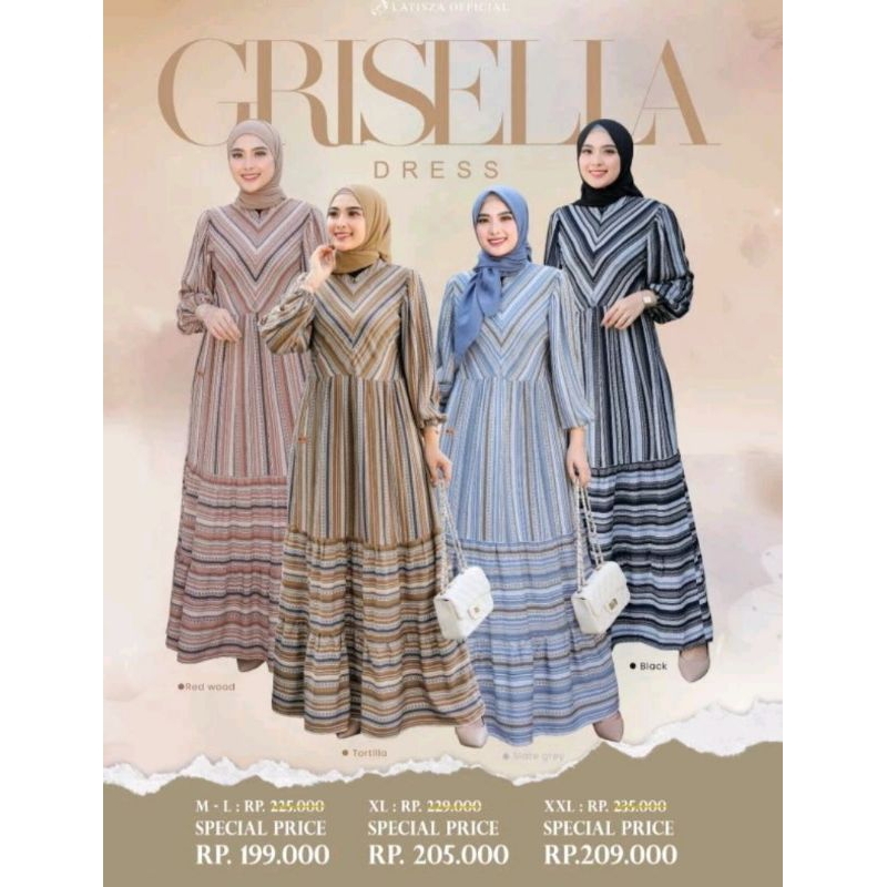 gamis grisella by latisza