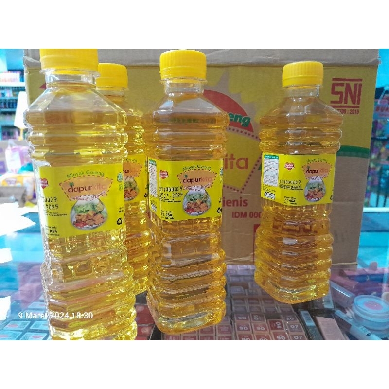 

Minyak goreng Dapur kita botol 400ml