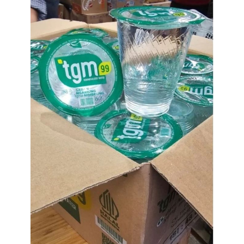 Air mineral TGM 220ml 1dus (48gelas)