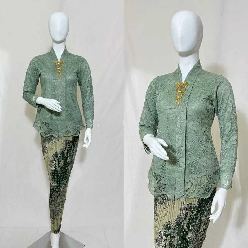Kebaya Kartini Modern Set Kebaya Modern Atasan Kebaya Modern Set Kebaya Wisuda Modern Kebaya Brukat 