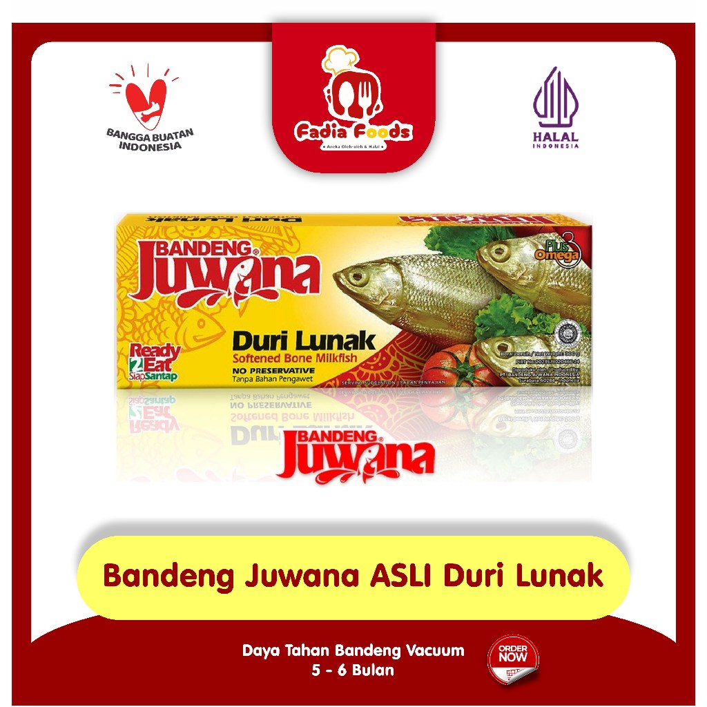 Bandeng Juwana - Isi 2 Ekor Bandeng Presto Duri Lunak Juwana Bandeng Presto Juwana