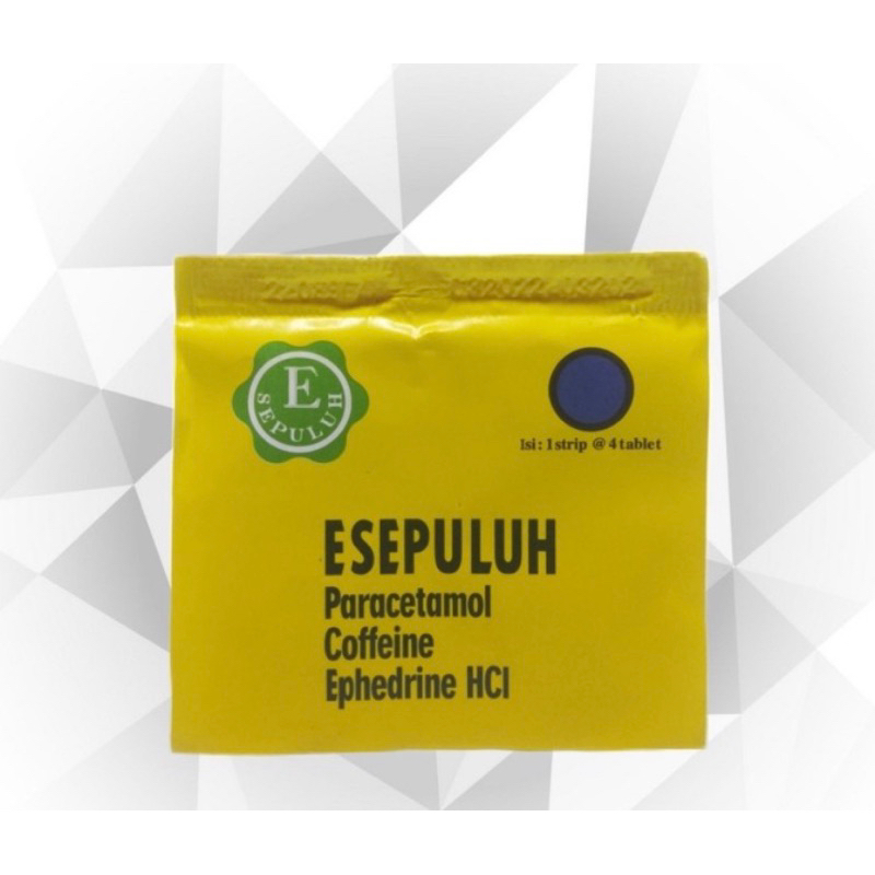 ESEPULUH 4 TABLET {Per Strip}